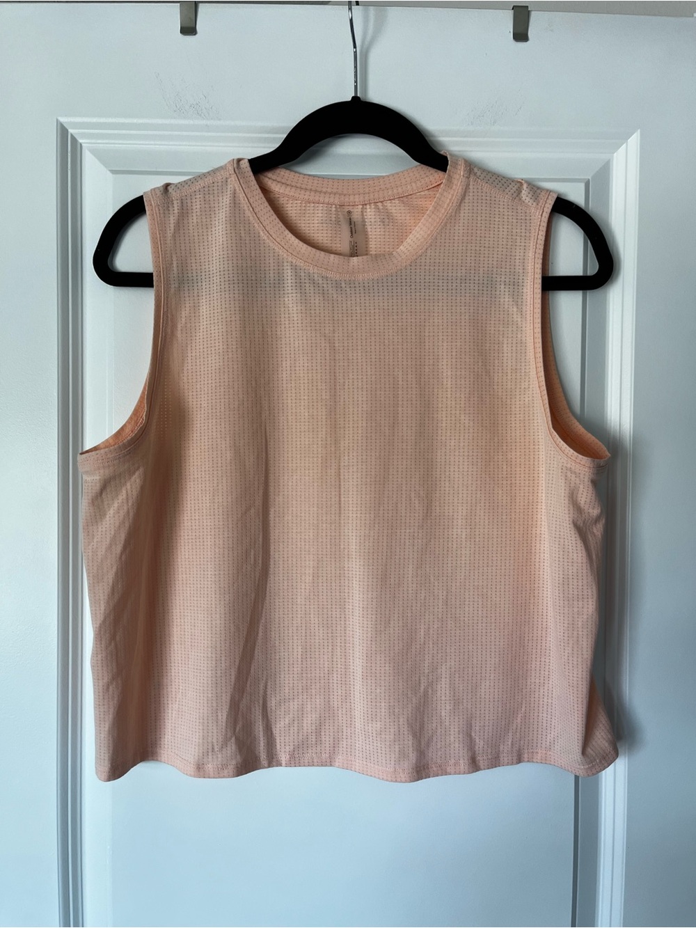 Outdoor Voices Peach Sleeveless Workout Tank